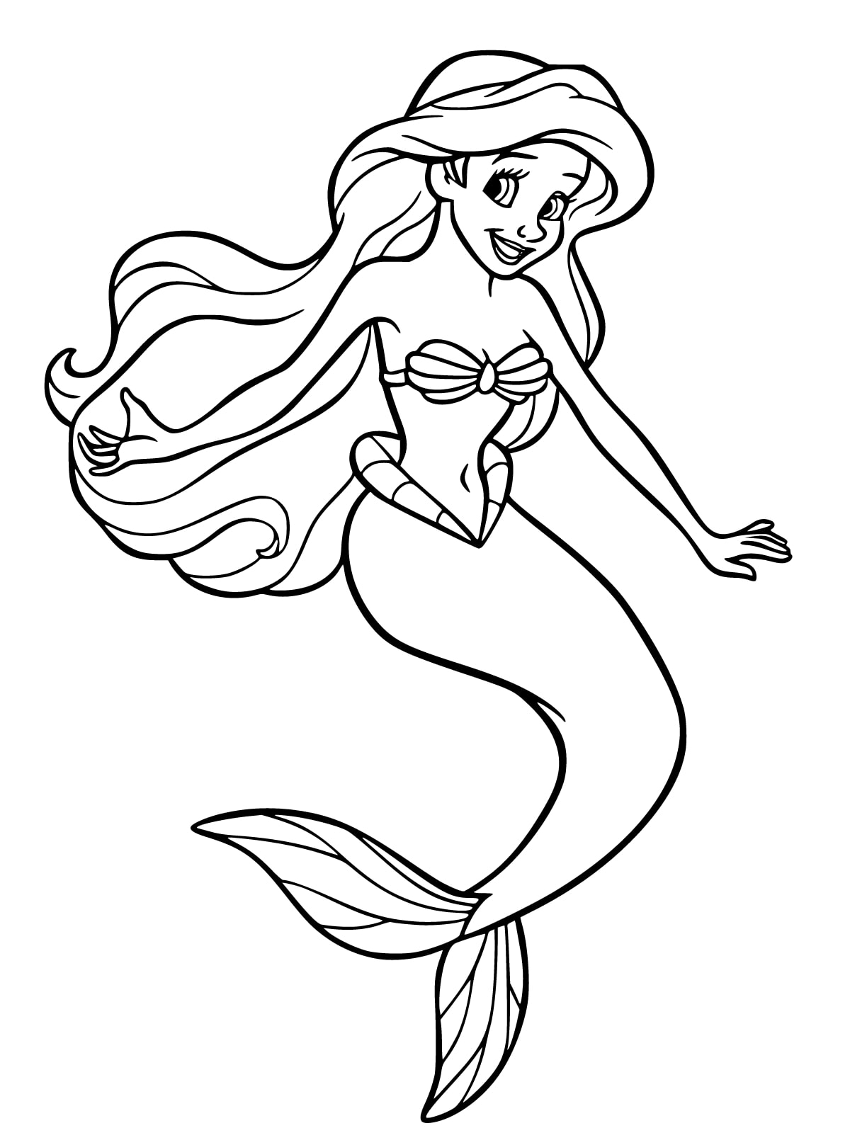 coloriage de princesse disney