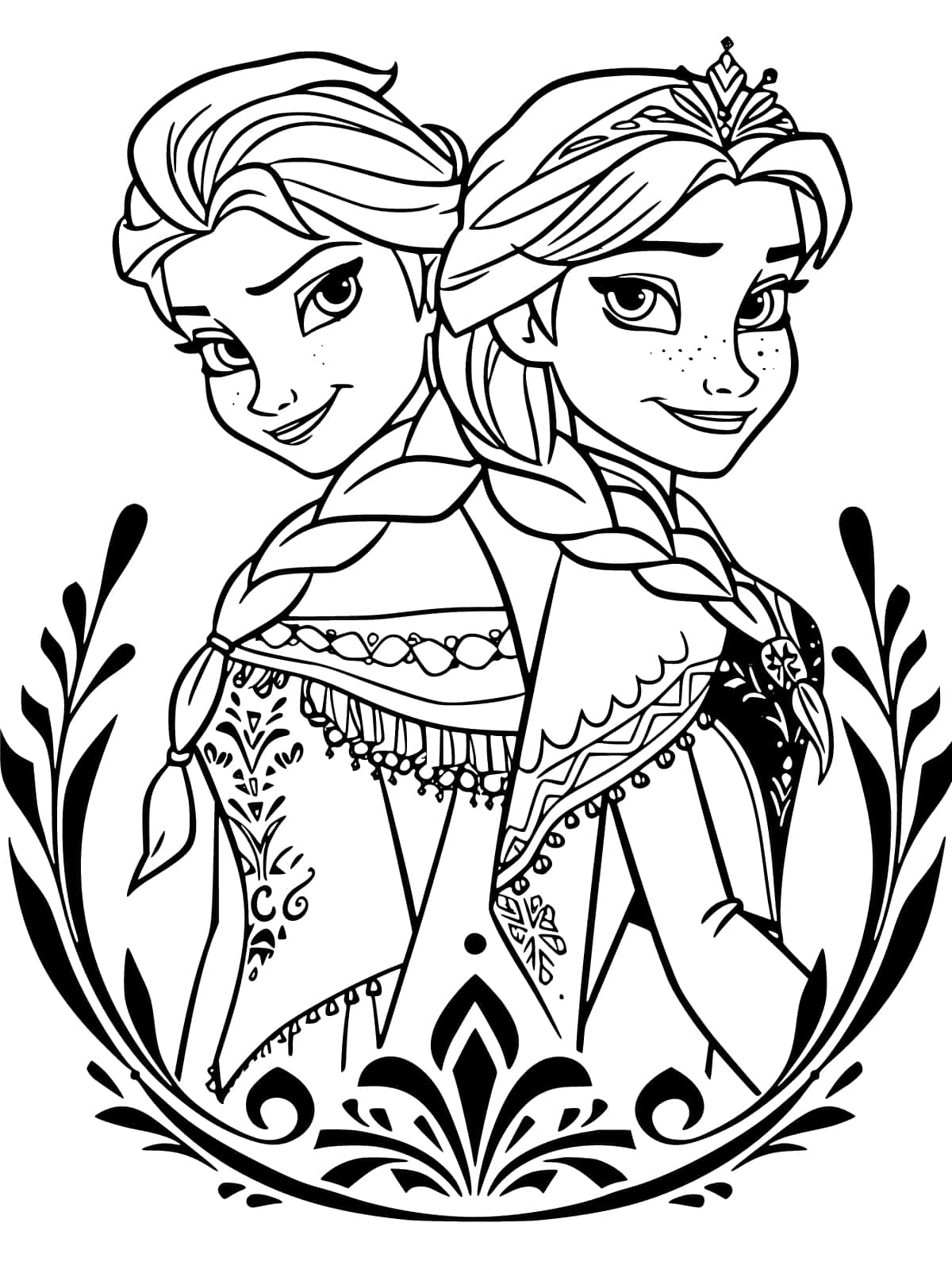 coloriage princesse disney à imprimer