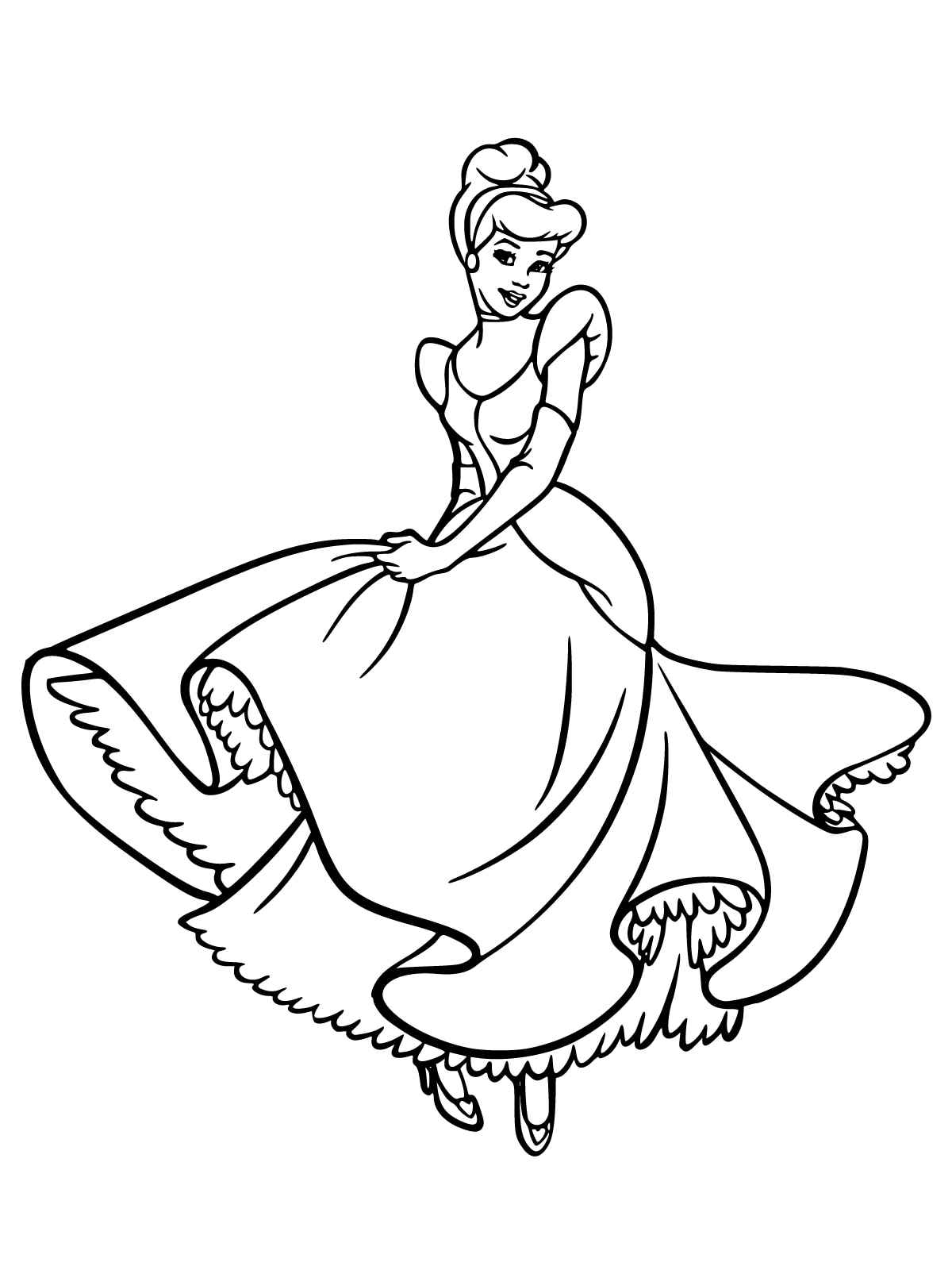 princesse disney coloriage à imprimer