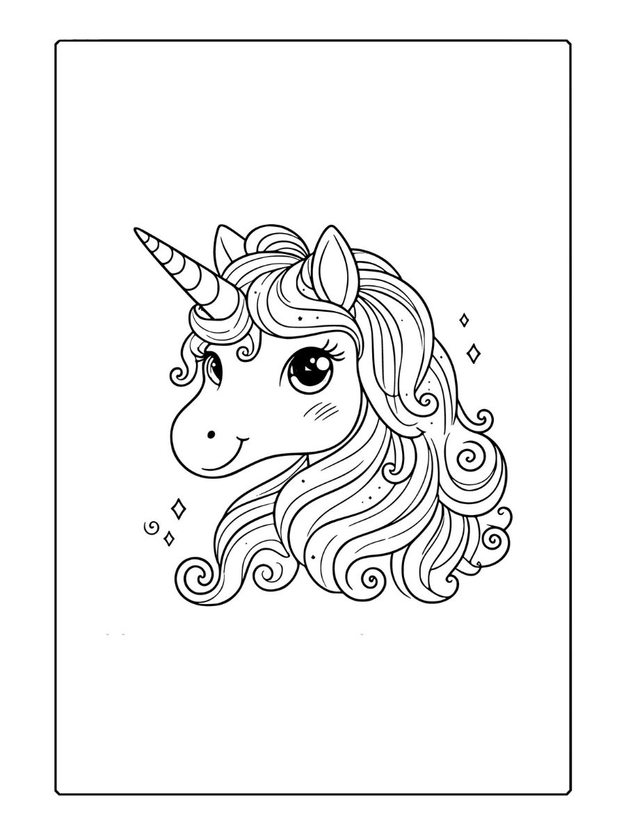 coloriage à imprimer gratuit licorne