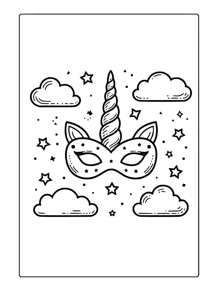 licorne coloriage à imprimer